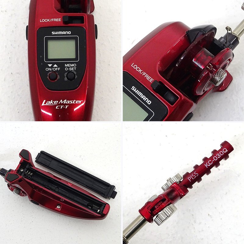 ☆中古☆シマノ レイクマスター ワカサギ 電動リール CT-T + 角度