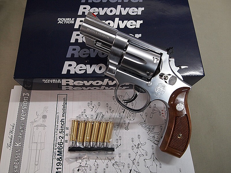 タナカ S&W M66 2.5in ABS-SV モデルガン ver3 / TANAKA M19