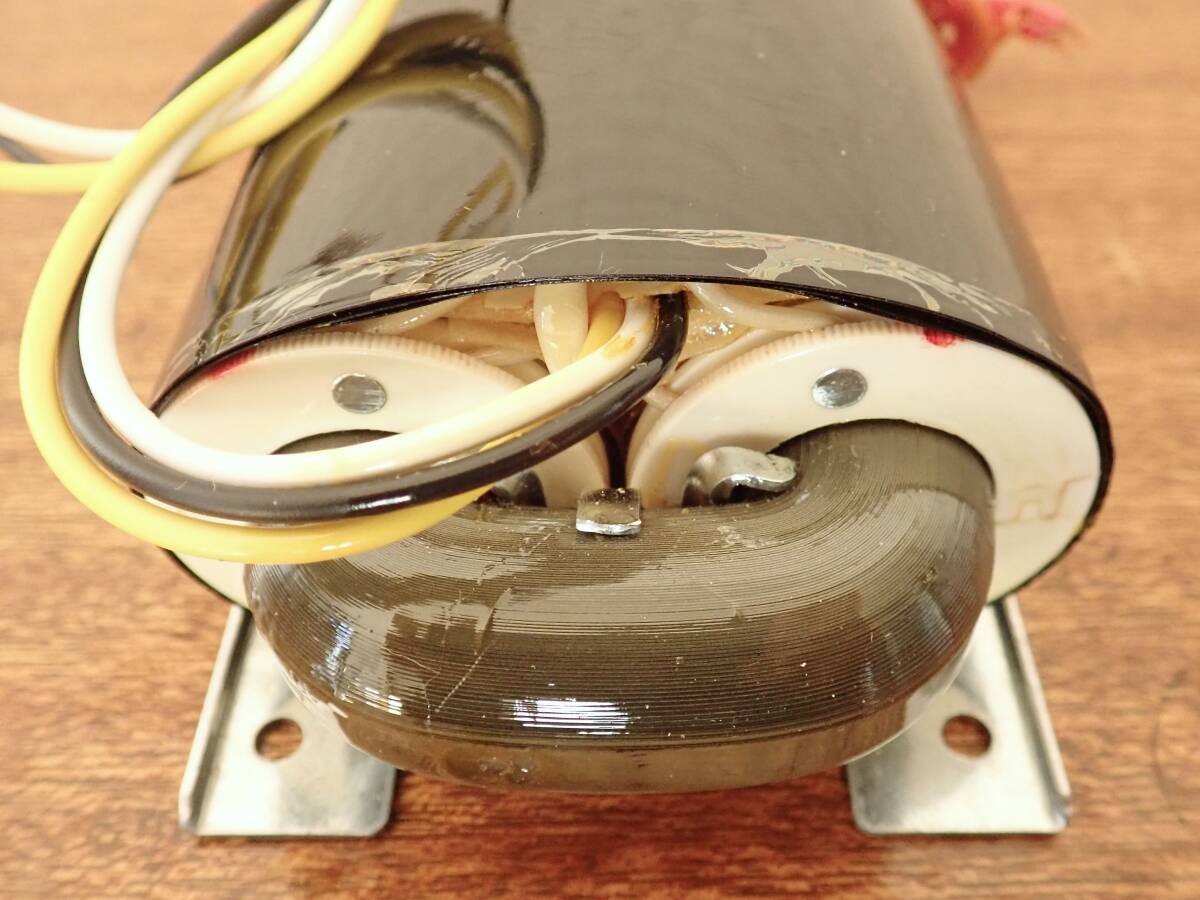 【未使用】フェニックス PHOENIX Rコア 真空管アンプ用 電源トランス_5