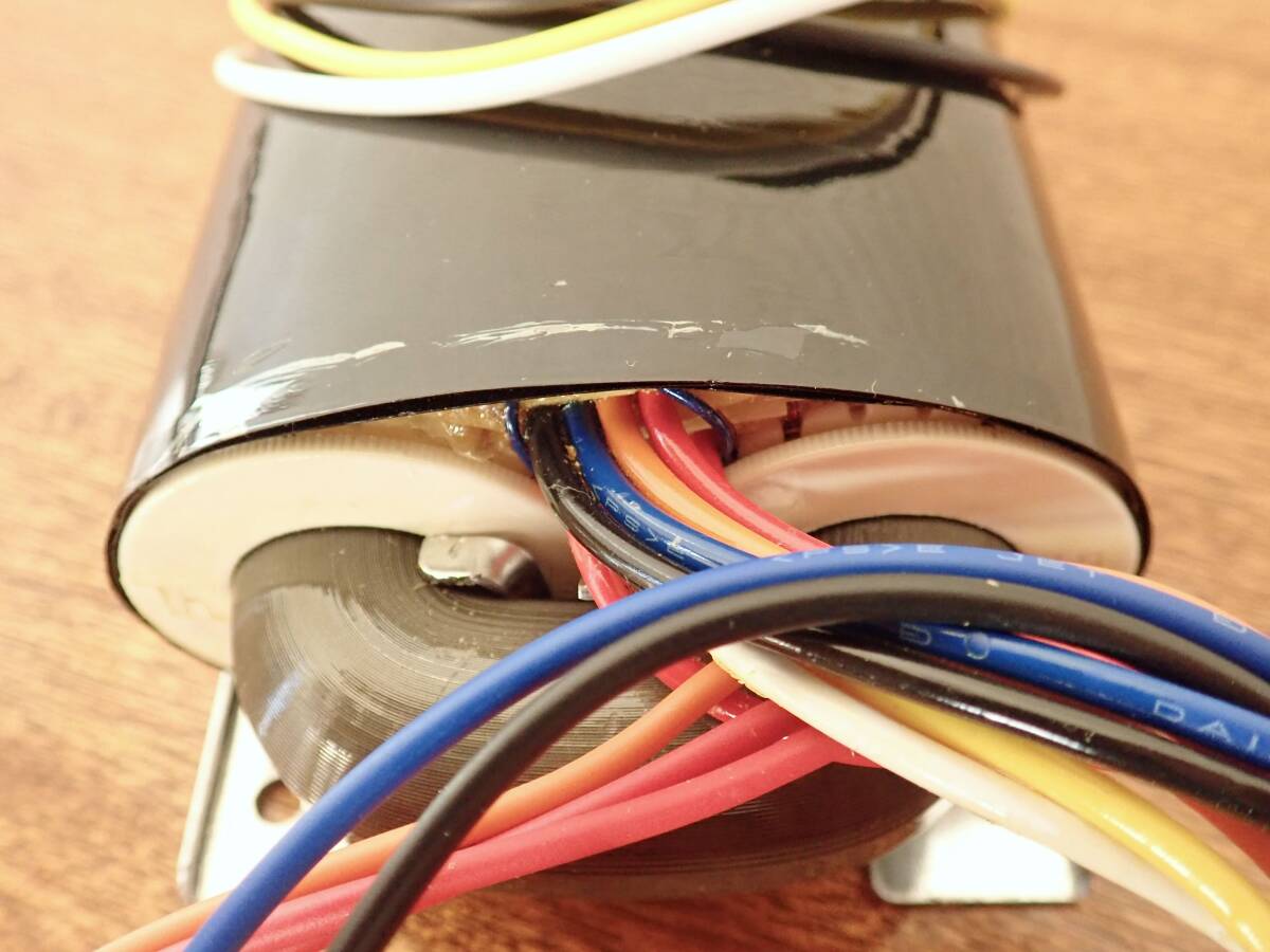 【未使用】フェニックス PHOENIX Rコア 真空管アンプ用 電源トランス_6