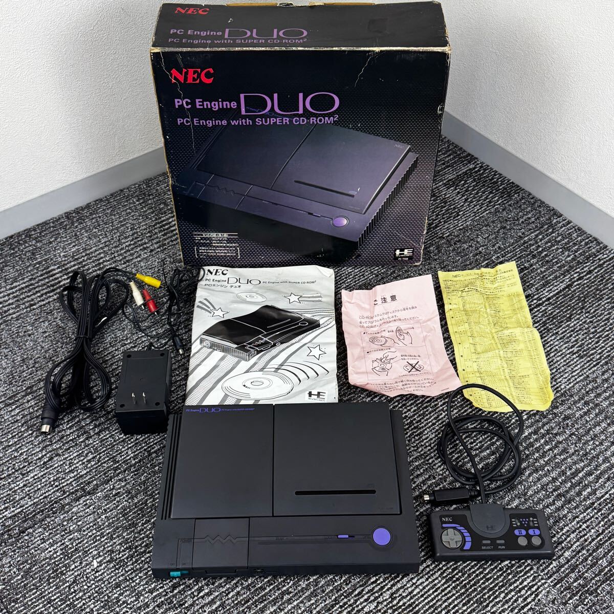 △【売り切り】NEC PCエンジン DUO PI-TG8 通電確認済み デュオ