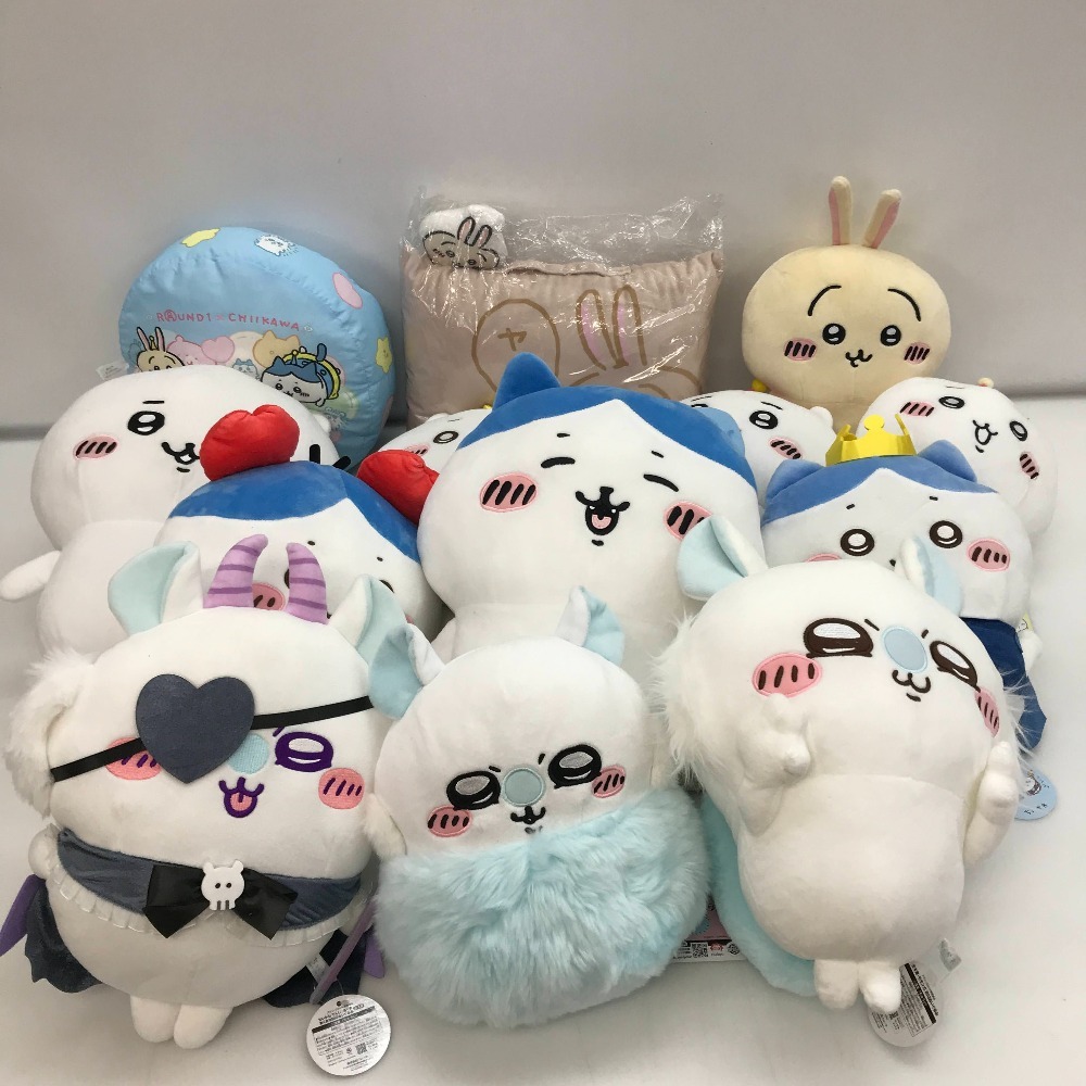 05w07043☆1円~ 【ぬいぐるみセット】 ちいかわ うさぎ ハチワレ