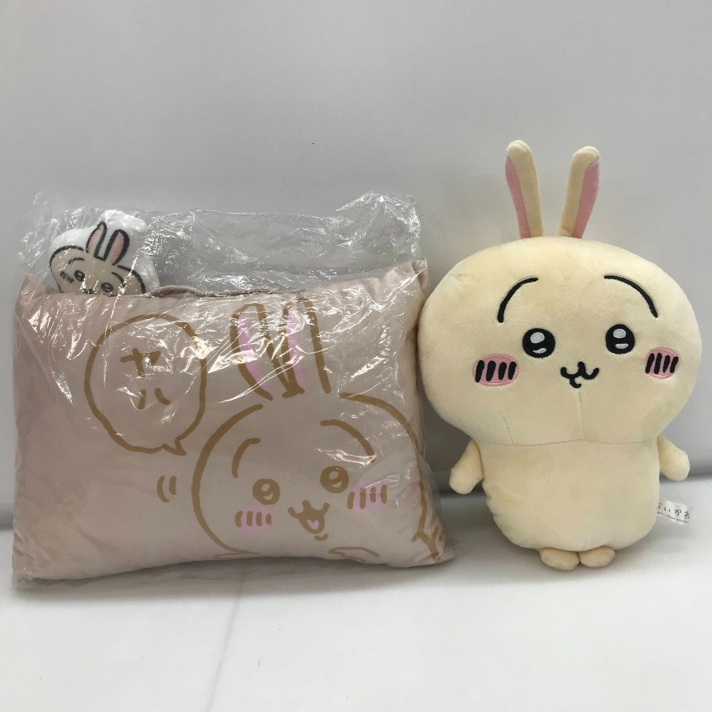 05w07043☆1円~ 【ぬいぐるみセット】 ちいかわ うさぎ ハチワレ