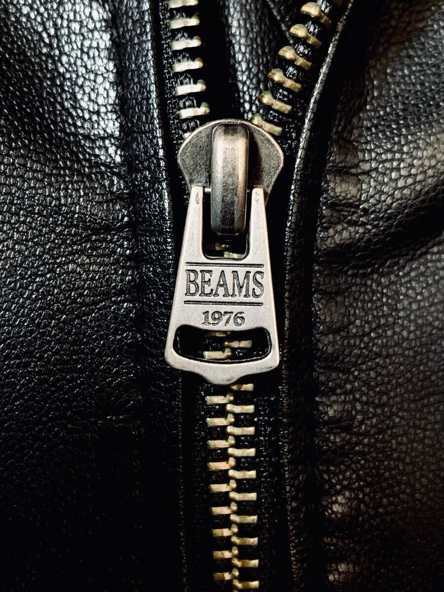 極美品 正規品 BEAMS（ビームス）ゴートスキン ラムレザー（山羊革