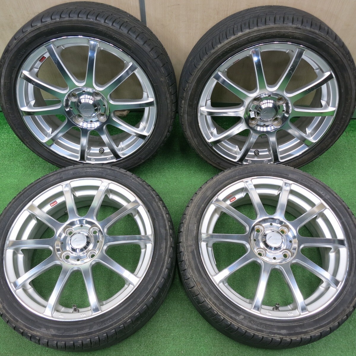 [送料無料]4本★Leonis FX weds 165/50R15 ヨコハマ DNA エコス ES300 レオニス 軽自動車 タント ワゴンR等 PCD100/4H★4120710NJノ LEONIS 165&frasl;50R15 0 レオニスVR みんカラ ブリヂストン