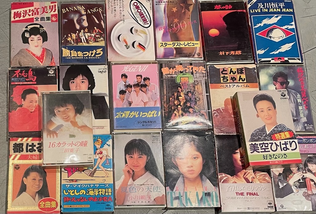 ◇カセットテープまとめて◇昭和歌謡/アイドルなどカセットテープ