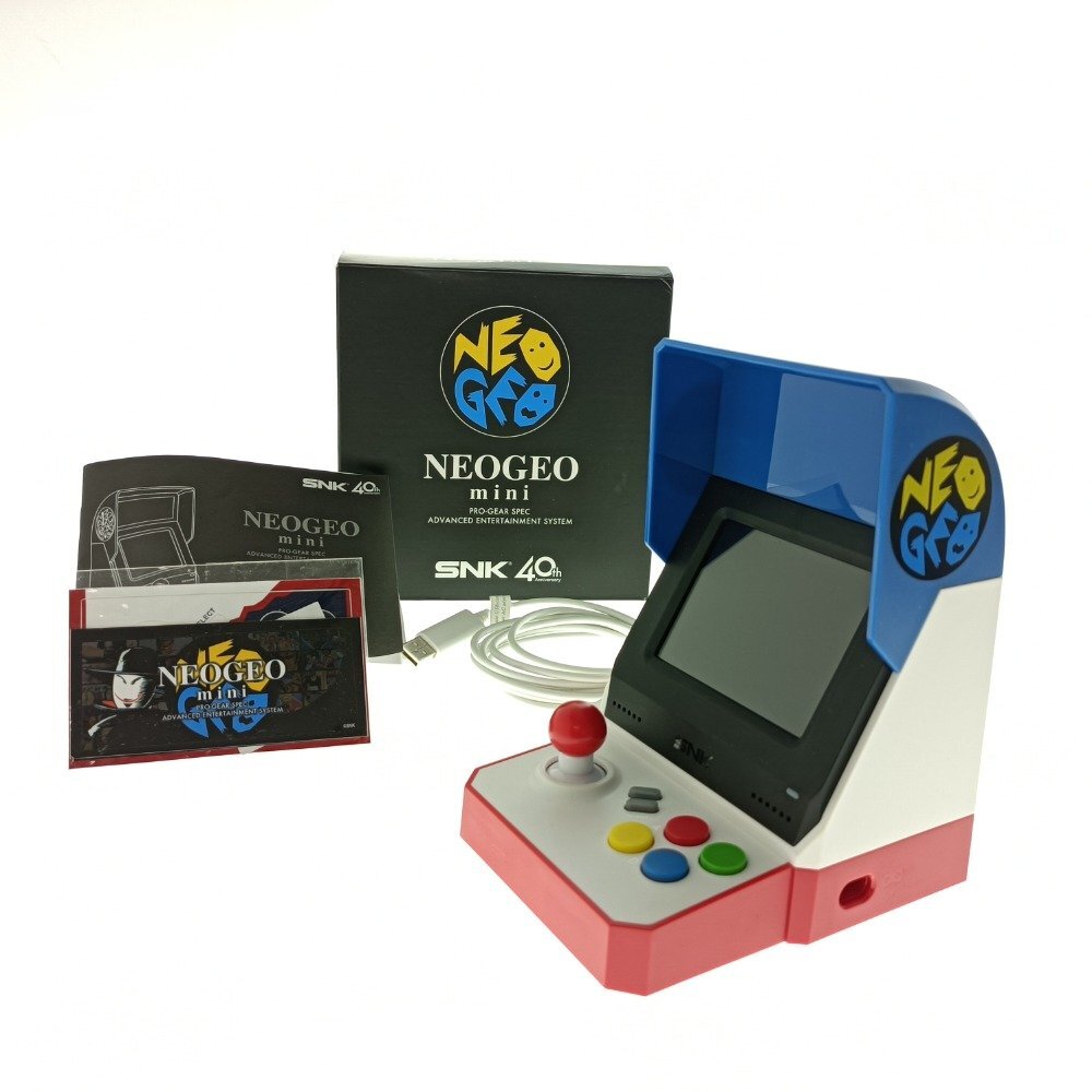 SNK 40周年記念 NEOGEO mini ネオジオミニ FM1J2X1800 レトロ 復刻