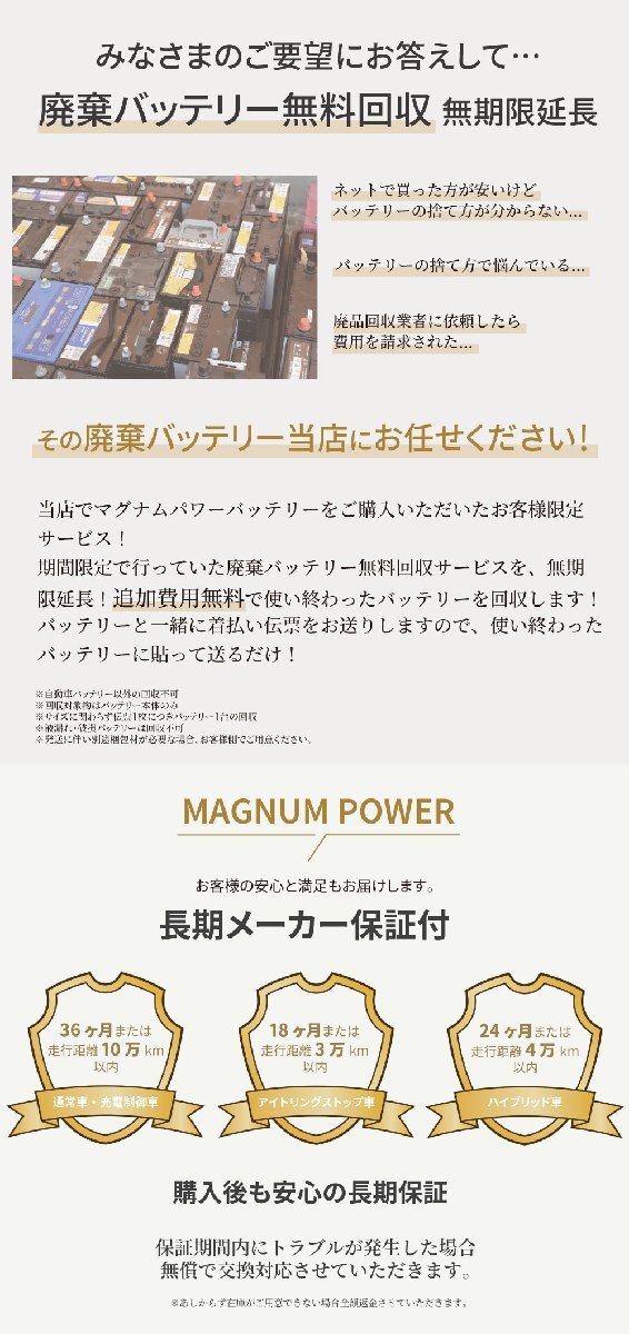 ラクティス NCP100 寒冷地仕様 バッテリー MF90D23L マグナムパワー 自動車バッテリー 充電制御車対応 国産車用 バッテリー引取無料 MF90D23L ラクティス バッテリー アクアドリーム DREAM ncp100