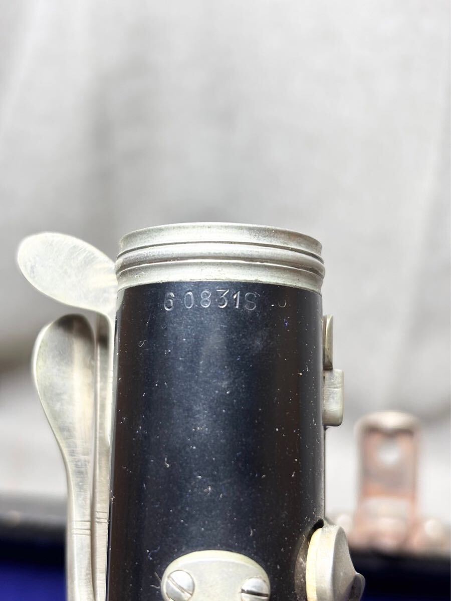 (W1) クラリネット ① NIKKAN TRADE MARK BAND INST S NIPPON TOKYO 管楽器 吹奏楽 ハードケース付き _4