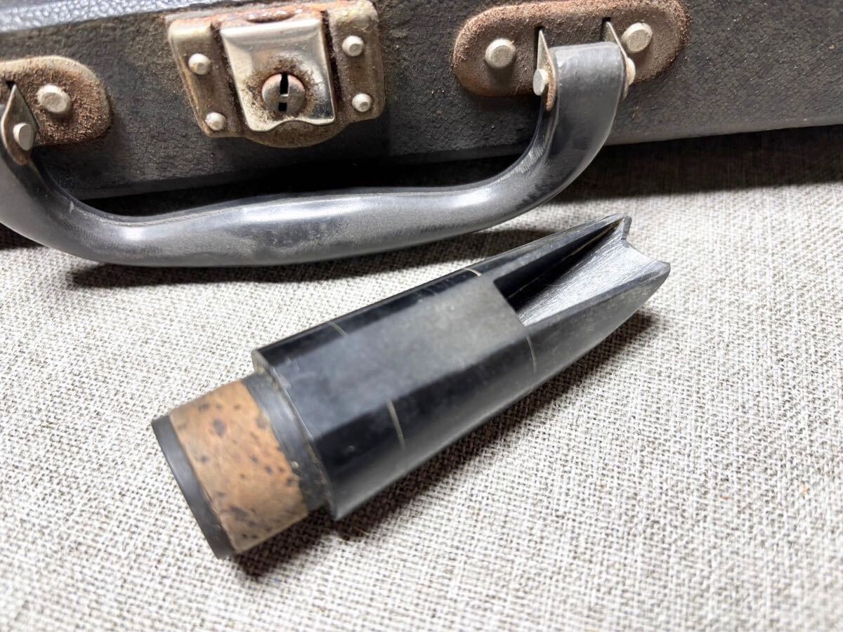 (W1) クラリネット ① NIKKAN TRADE MARK BAND INST S NIPPON TOKYO 管楽器 吹奏楽 ハードケース付き _5