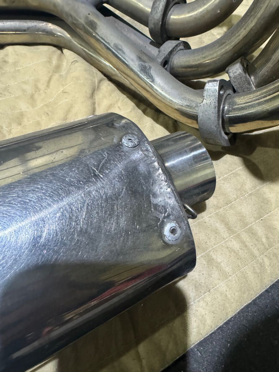ZRX400 SP忠男 スーパーコンバットマフラー(マフラー本体（社外