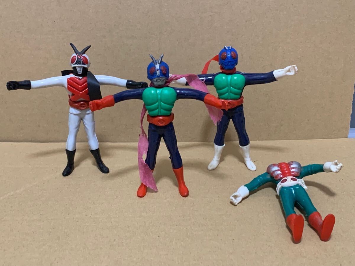 【70年代物】ポピー 仮面ライダー マイティポーズ 中古現状品扱い_1