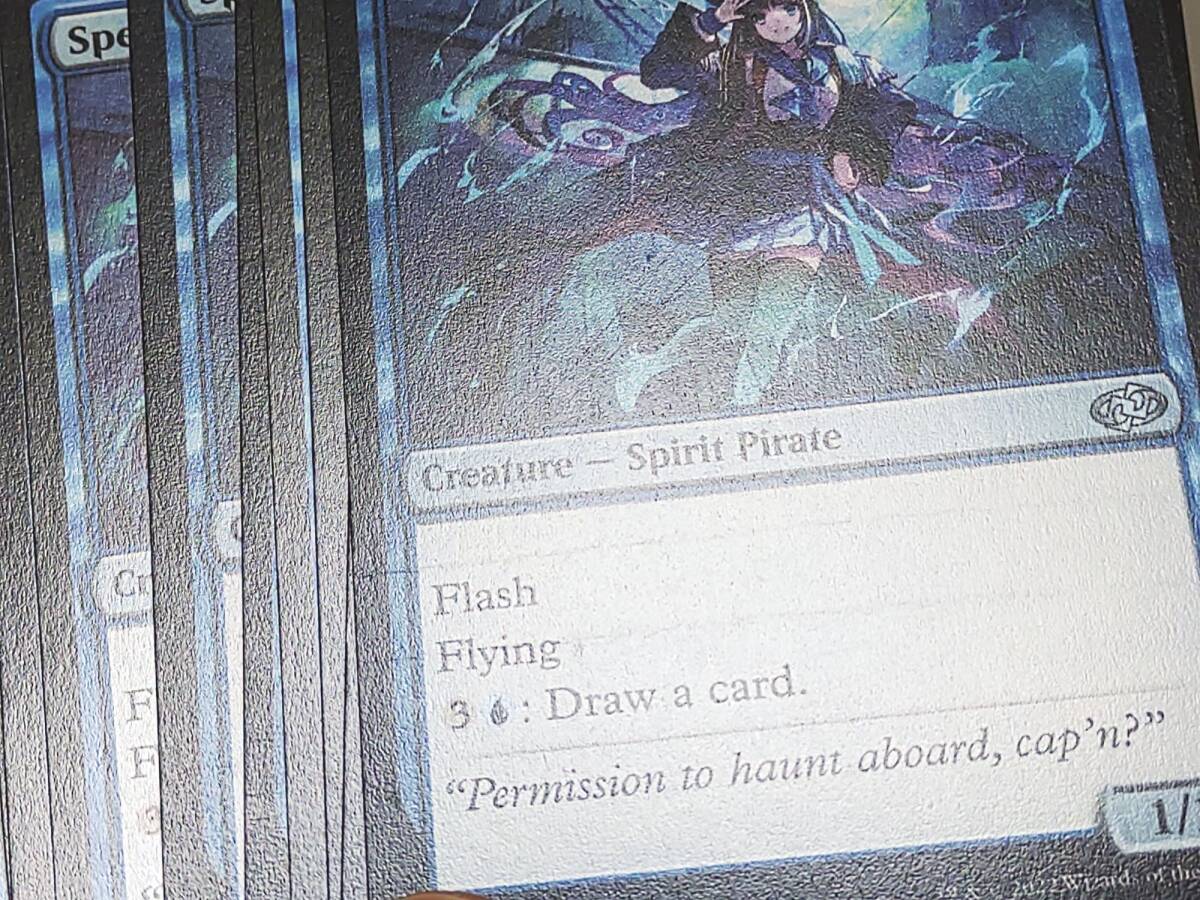 MTG 幽体の船乗り J22 英語3枚セット MTG 幽体の船乗り⁄