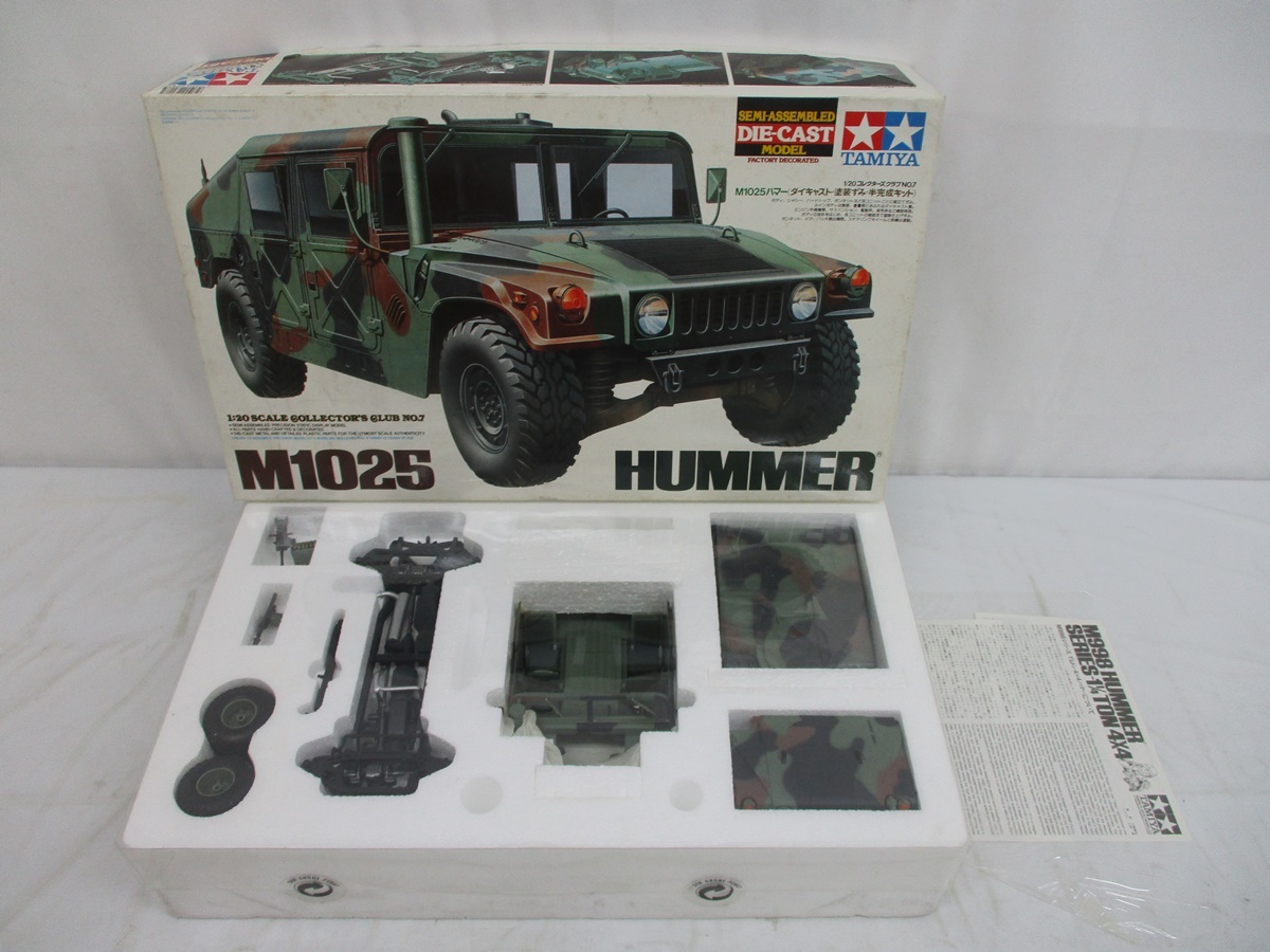 532Y ほぼ未使用☆ TAMIYA タミヤ 1/20 コレクターズクラブ M1025 