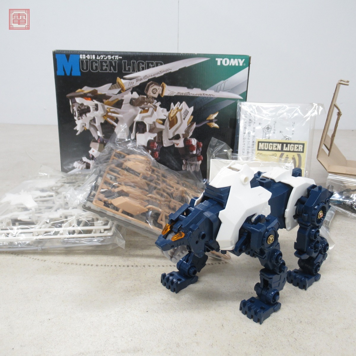 数量限定，2025 未組立 トミー 1/72 機獣創世記ゾイドジェネシス GZ-016 ムゲンライガー TOMY ZOIDS MUGEN LIGER 20(ゾイド)｜売買されたオークション情報、yahooの商品情報をアーカイブ公開 - オークファン ゾイド