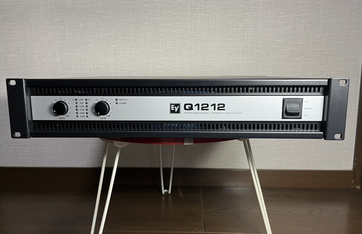 EV エレクトロボイスQ1212 パワーアンプ中古超美品 【公式通販】