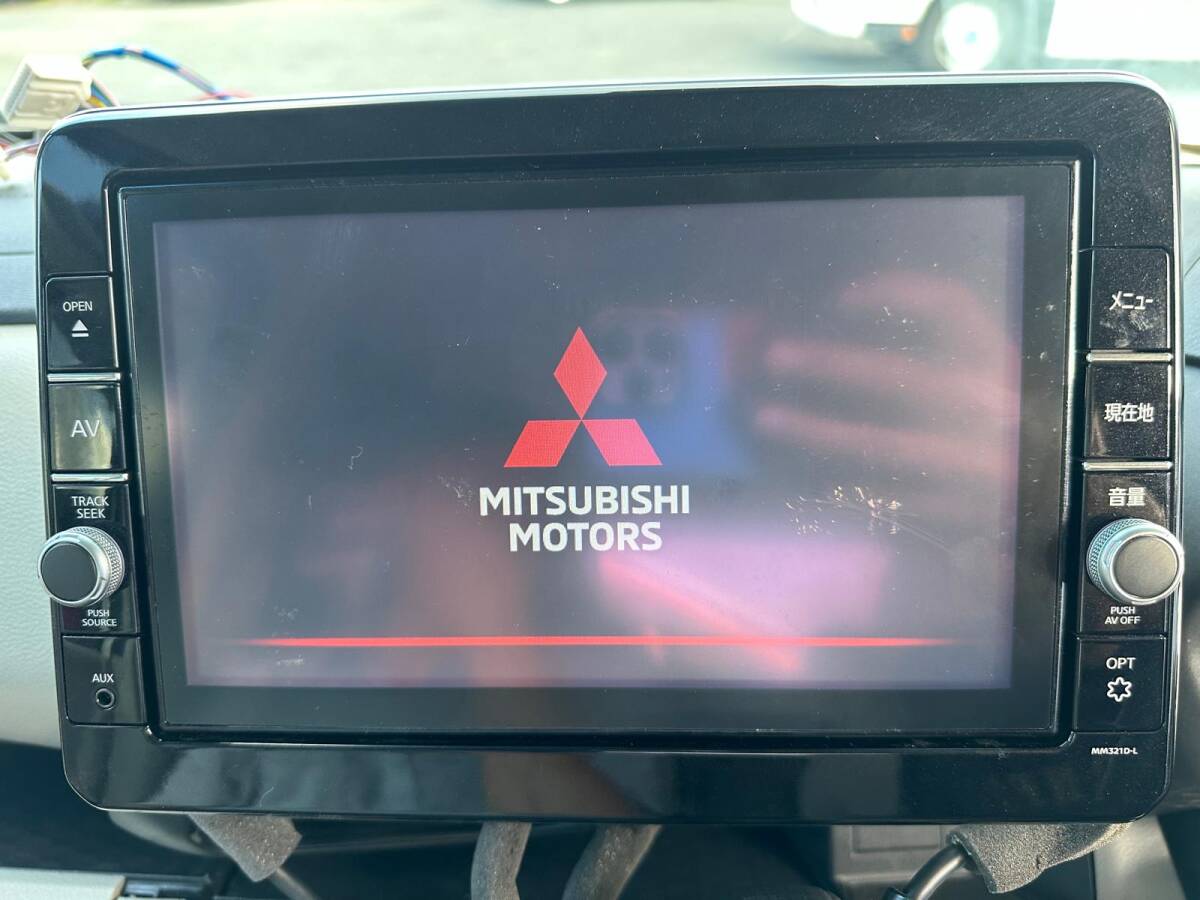 三菱　B34A　三菱純正ナビ　MM321D-L　MZ609895NP 地図データ2021年 MZ609895NP ナビ 三菱 RVR HDDナビ eKスペース・B34A