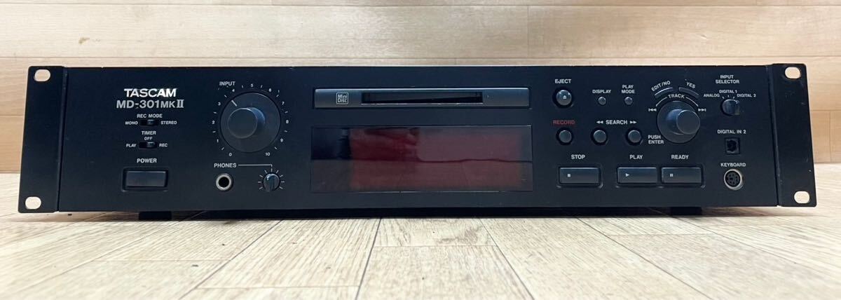 良品☆ 動作確認済み☆ TASCAM タスカム MD-301MKⅡ MDデッキ MD