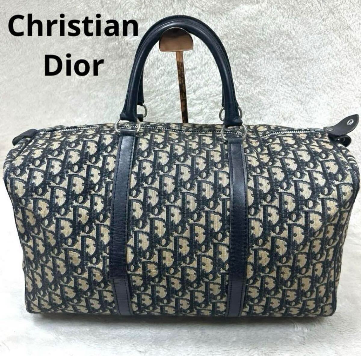 美品 Christian Dior クリスチャンディオール トロッター キャンバス