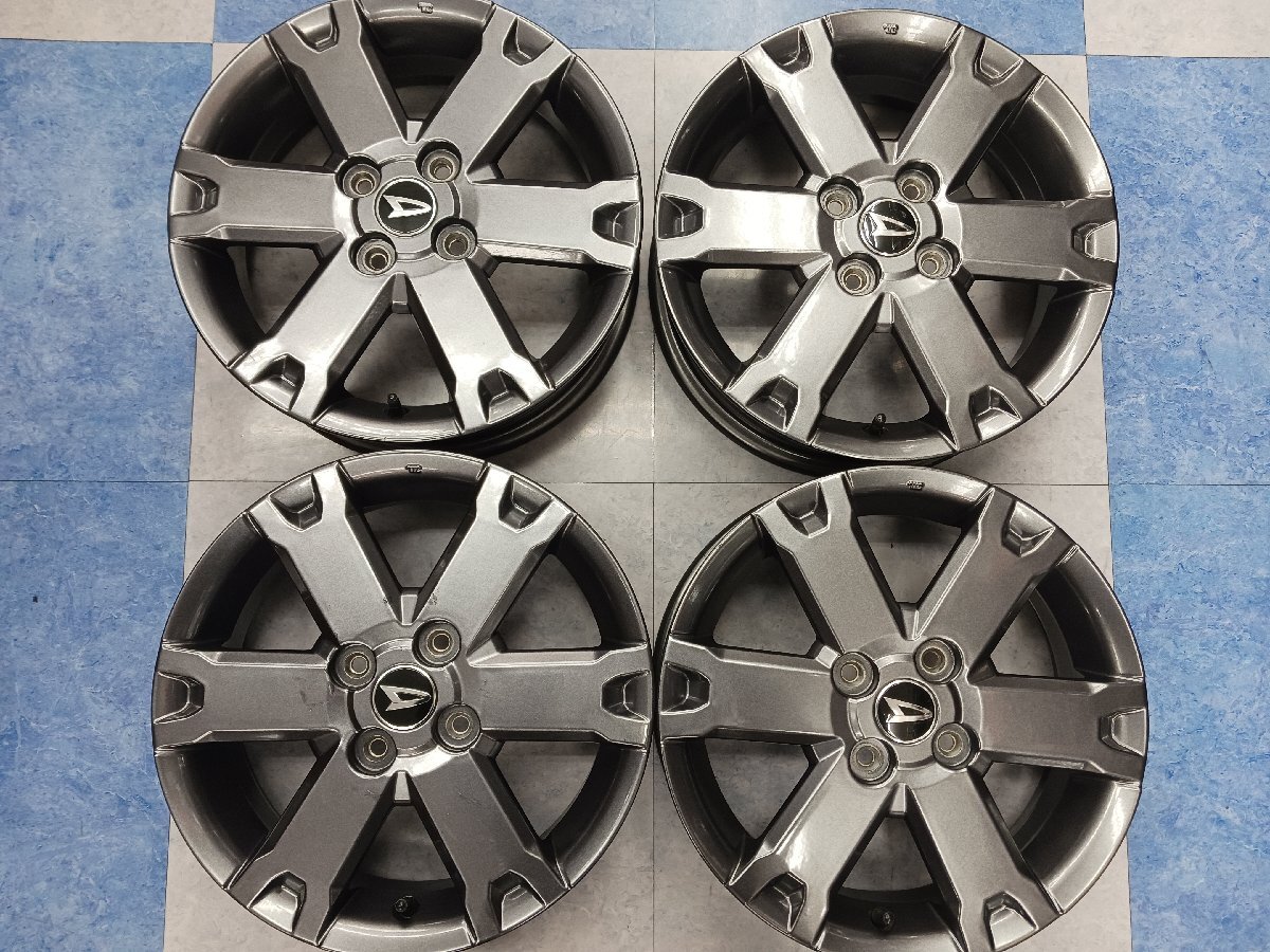 ダイハツ純正 タフト 15インチ 4．5J+45 4H100 中古品 4本 