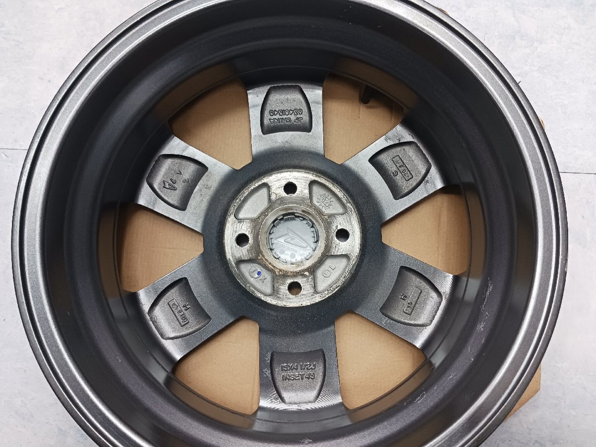 ダイハツ純正 タフト 15インチ 4．5J+45 4H100 中古品 4本 