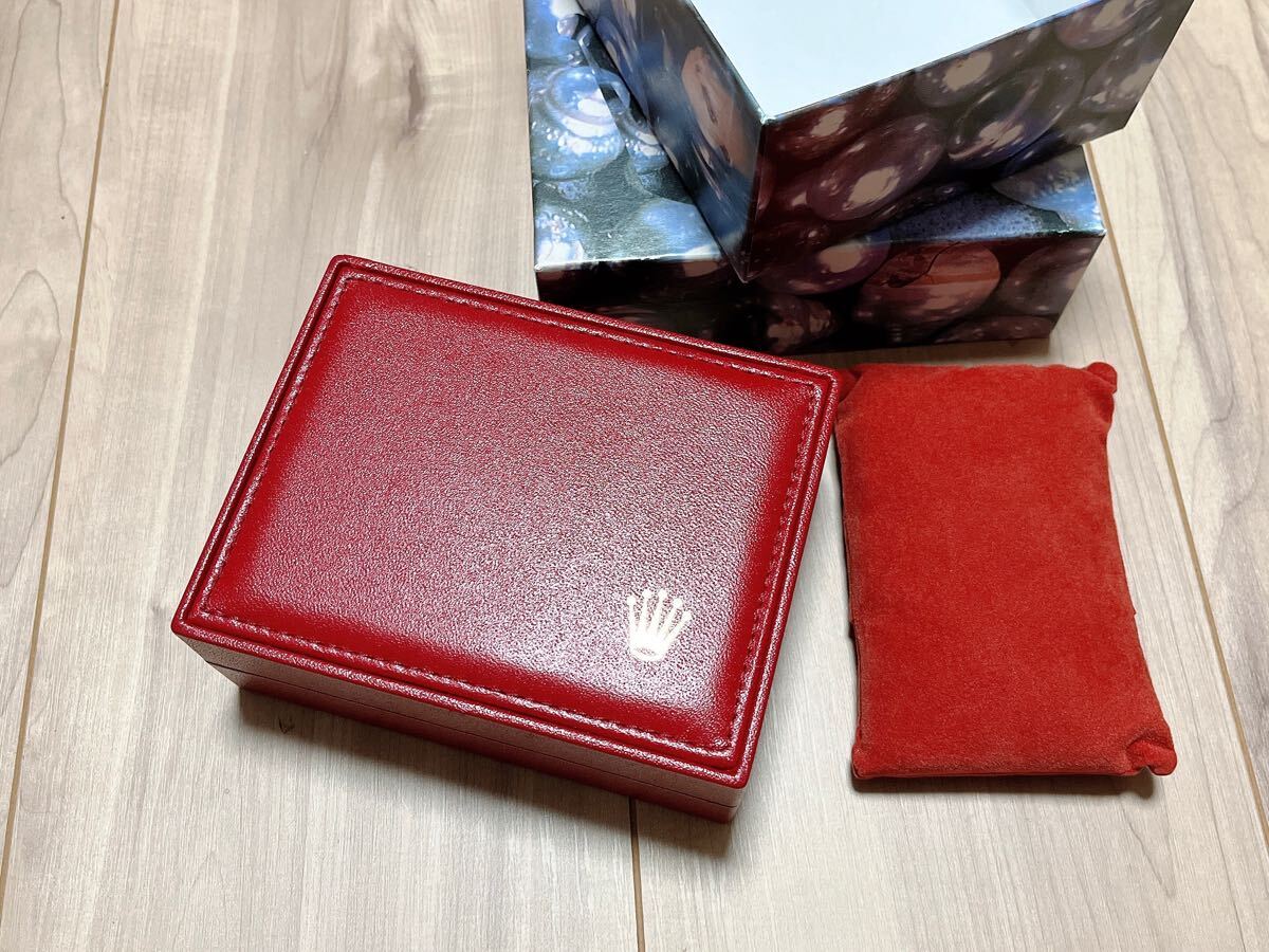 空箱 ロレックス ROLEX 時計ケース 赤 外箱 付属品 アクセサリー、時計