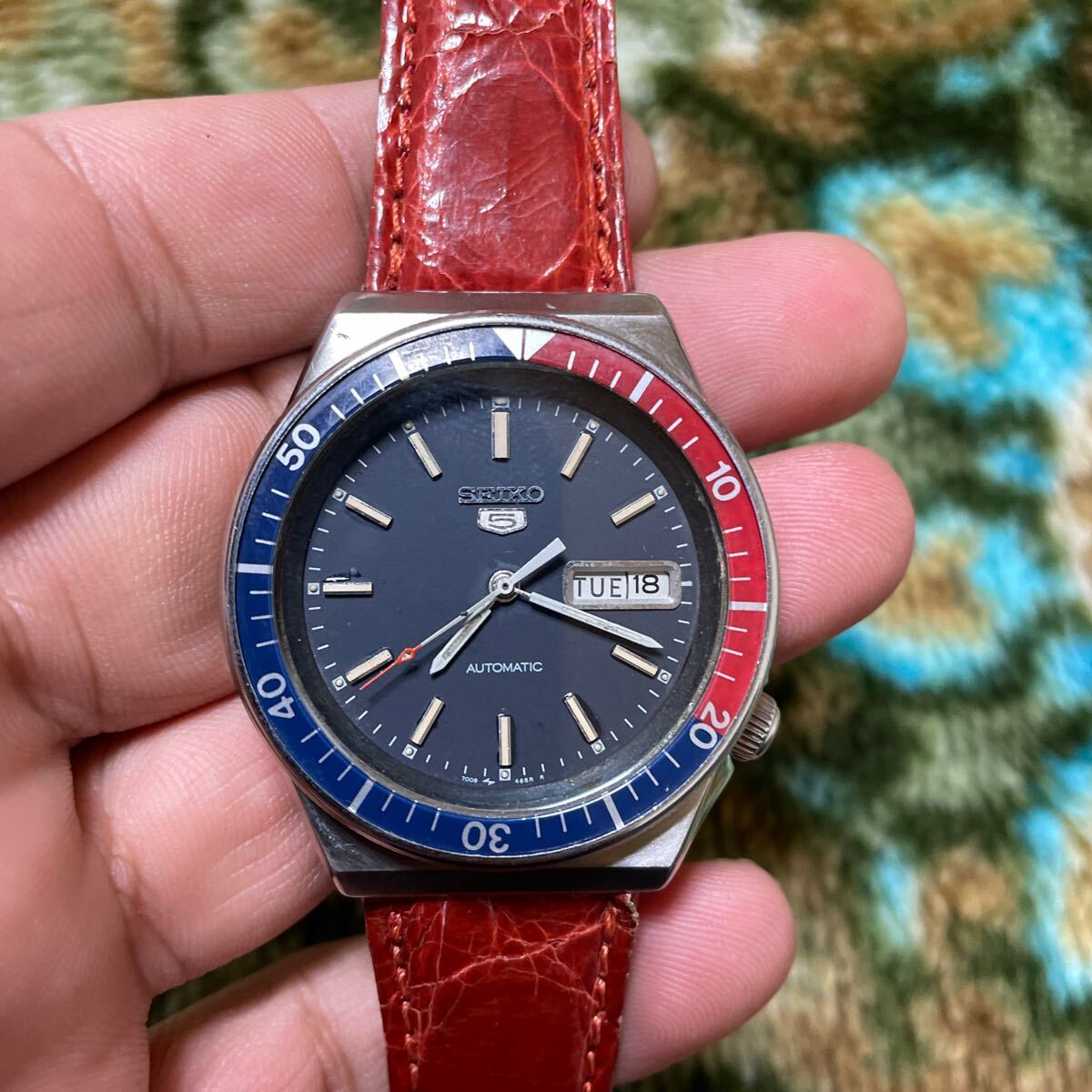 1円スタート 中古 SEIKO セイコーブランド 自動巻き 6309-836A腕時計 