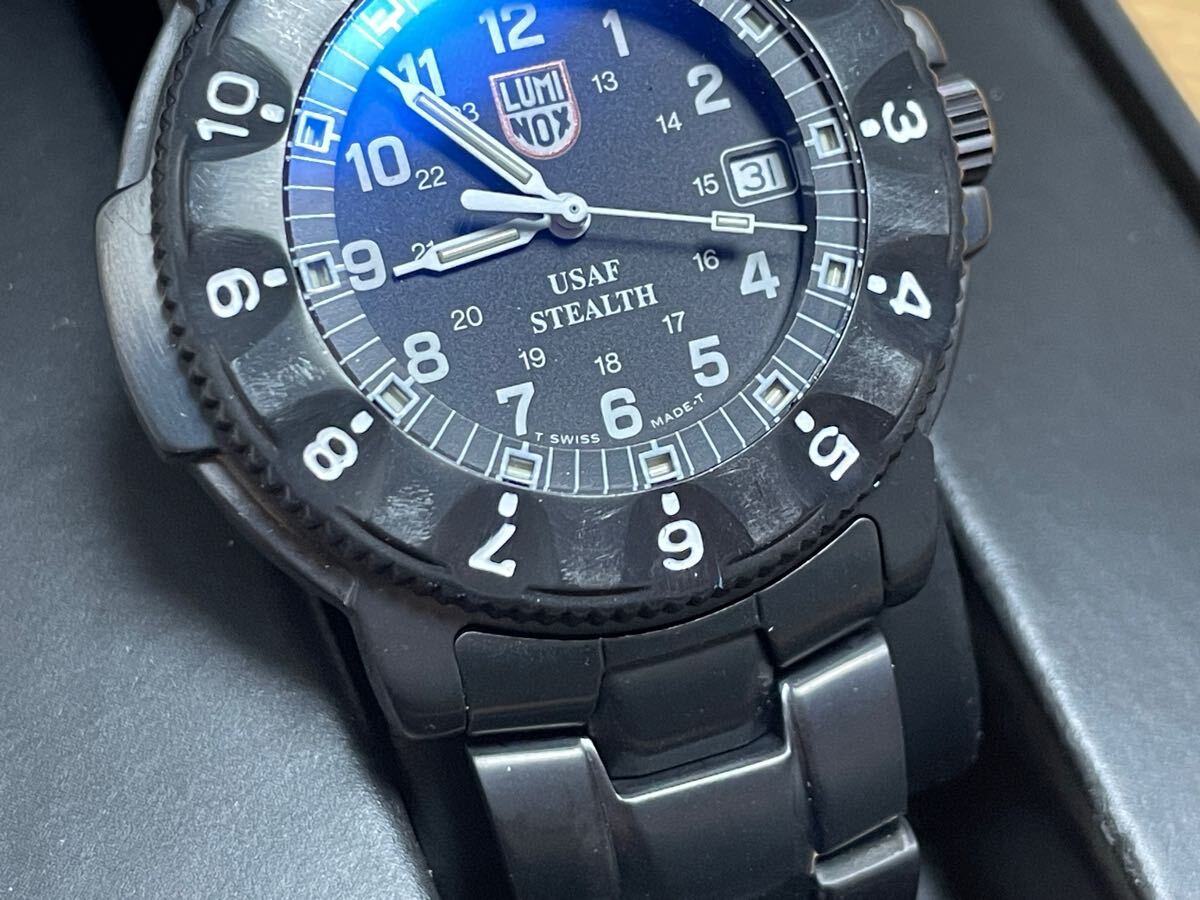 ルミノックス/LUMINOX USAF STEALTH F-117 NIGHTHAWK 腕時計 デイト S 