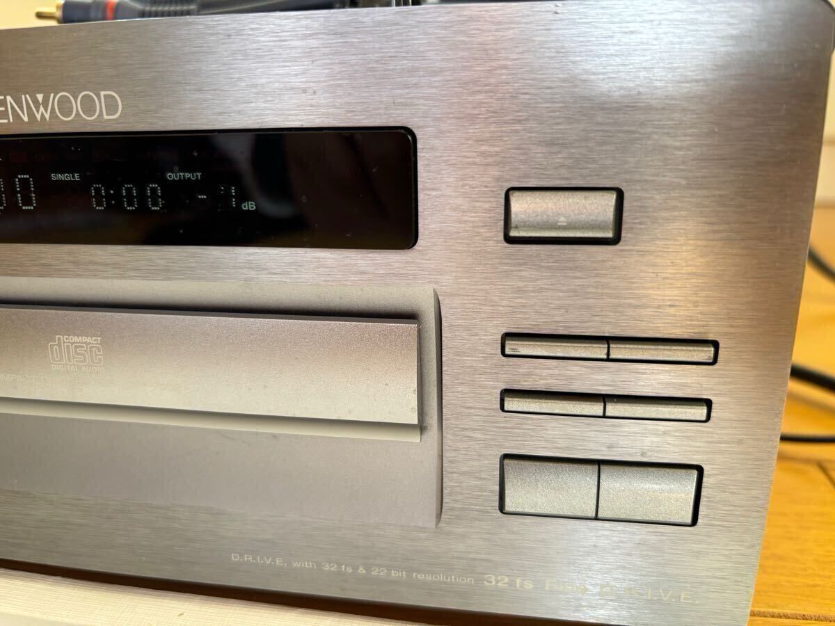 中古】KENWOOD CDプレーヤー D.R.I.V.E DPF-7002 /代替リモコン RC