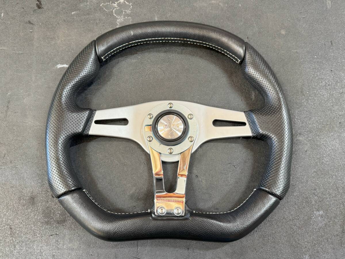 MOMO モモ ステアリング ハンドル TREK R トレックR T-5 350mm 35Φ D型 