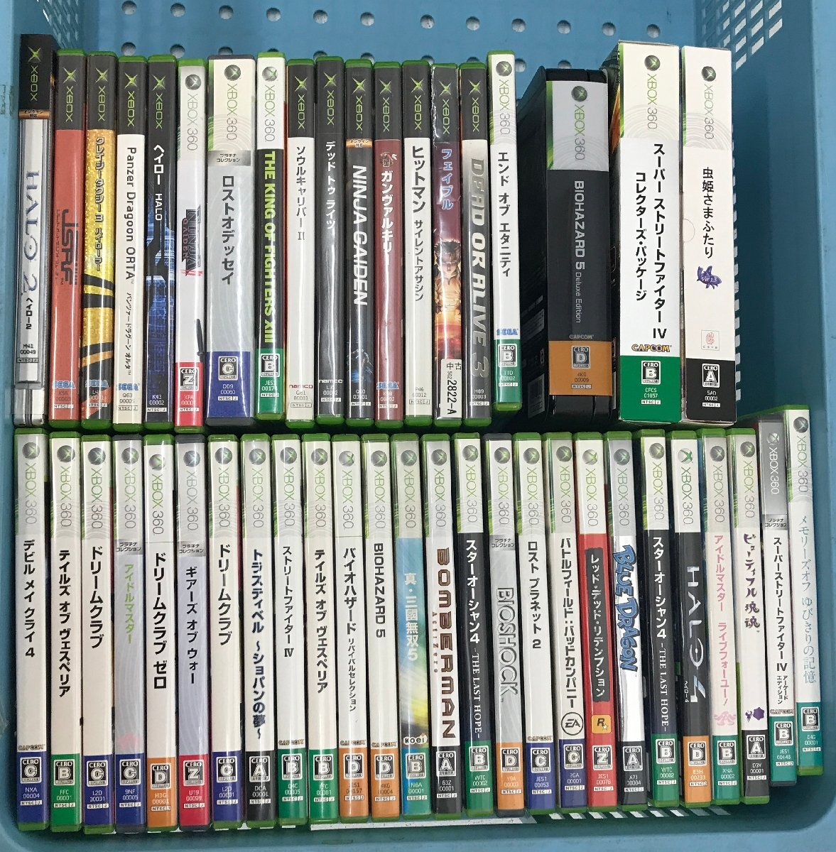 ジャンク品・年齢確認必須】XBOX360 33本、XBOX12本セット ～虫姫さま