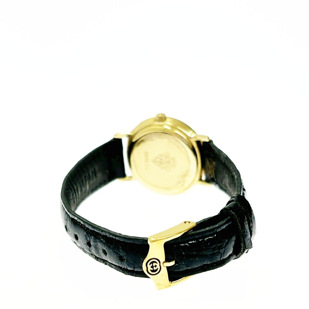 1円スタート】GUCCI グッチ 3000.2.L GP ブラック文字盤 クオーツ