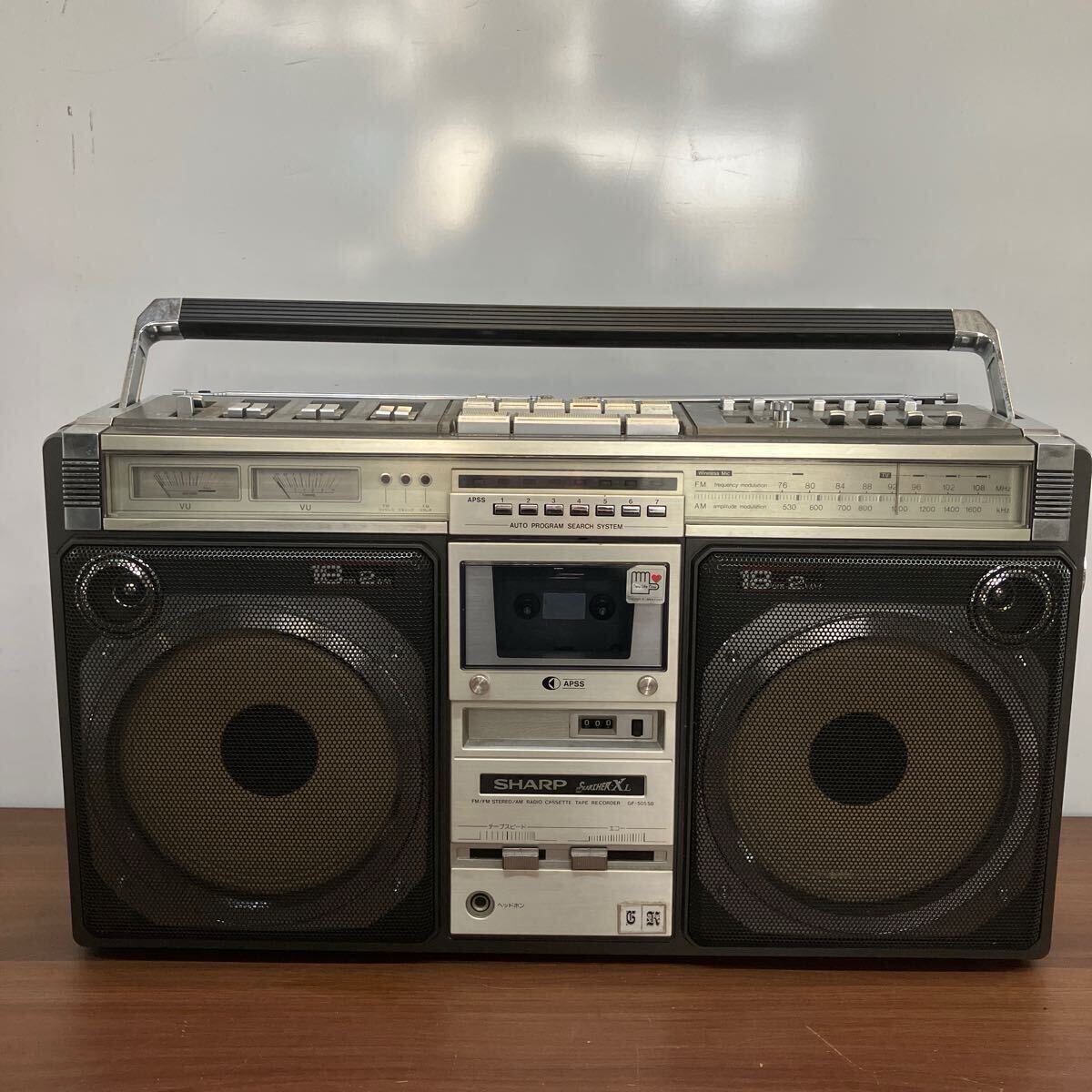 SHARP シャープ オーディオ機器 大型ラジカセ ラジカセ THE SEARCHER