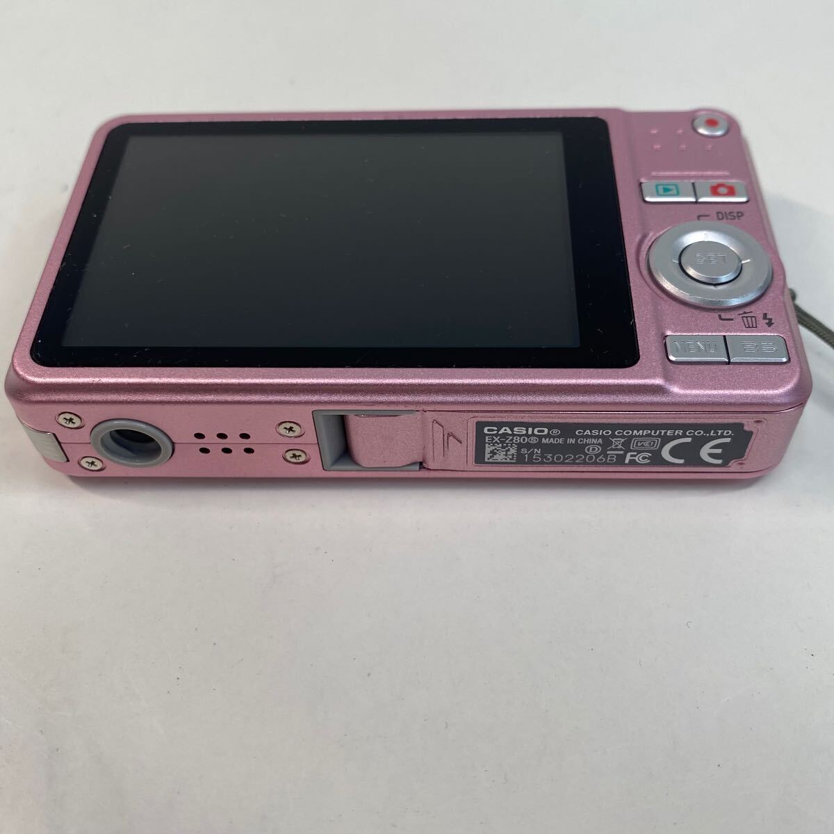 カメラ 【動作未確認】デジカメ CASIO EX-Z80 ピンク