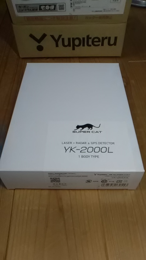 used Yupiteru ユピテル YK-2000L SUPER CAT レーザー＆レーダー探知機 ユピテル YK-2000 GPS 中古美品公式 新品未開封品 電波探知機さぐり当てる機