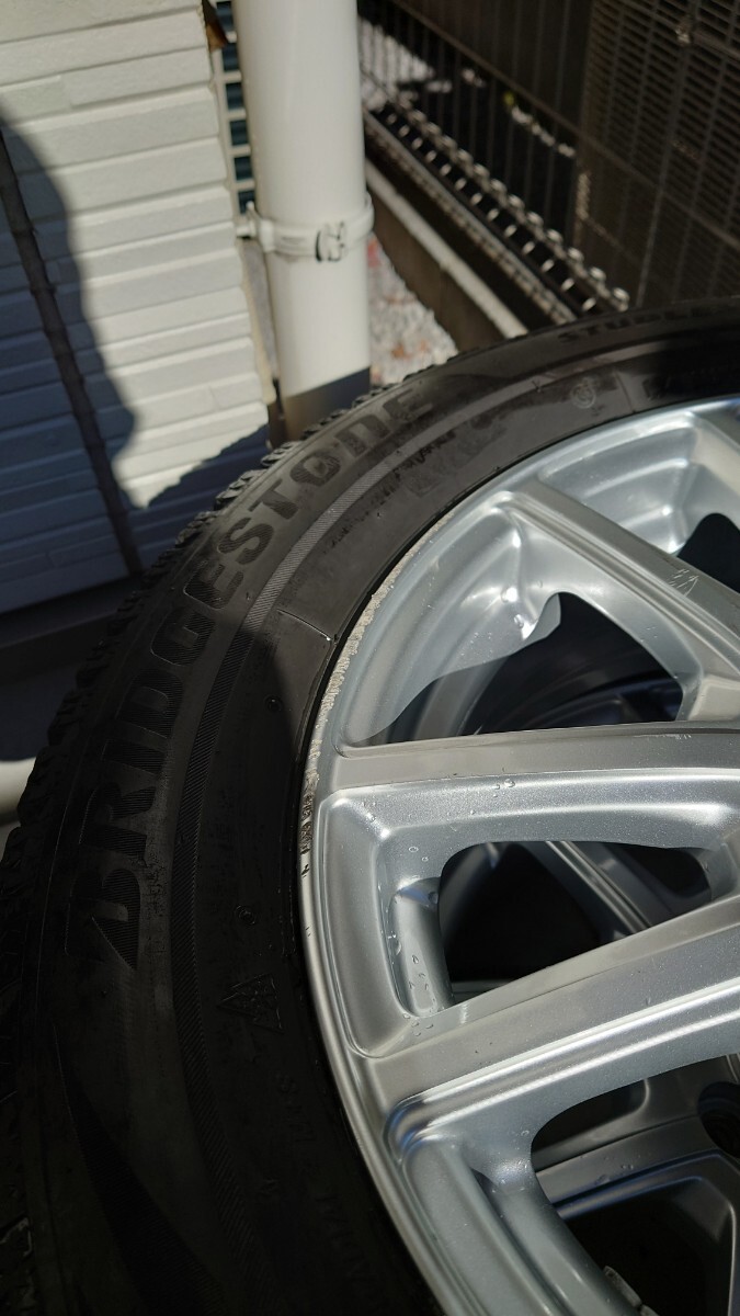 中古品 175/65R15 BRIDGESTONE BLIZZAK VRX2 4本 2017年製 残4.8〜5.4mm　 ブリヂストン 175⁄65R15 中古 4本セット - ブリジストン