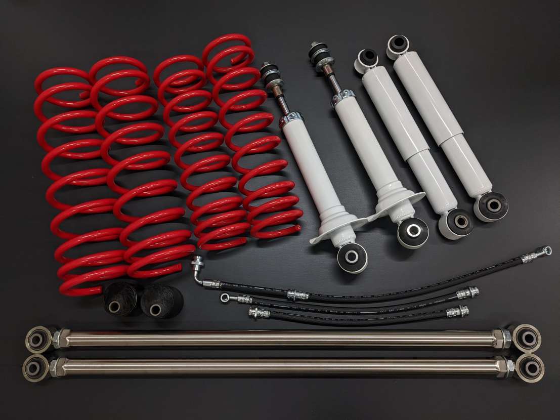  SUZUKI ジムニー JA22/JA12/JB32専用 サスペンションセット ２インチアップセット ラージバレーオリジナル商品 リフトアップキット(ショックアブソーバー)｜売買されたオークション情報、yahooの ショックアブソーバー