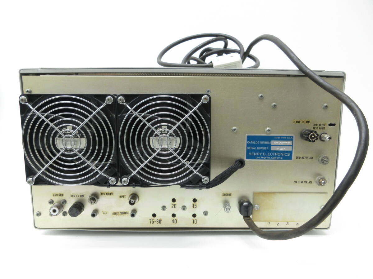 6967 ハローCQ祭 Henry Radio ヘンリー 3K D classic 3KDクラシック 作動未確認 中古品 高性能リニア アンプ 取説付_8