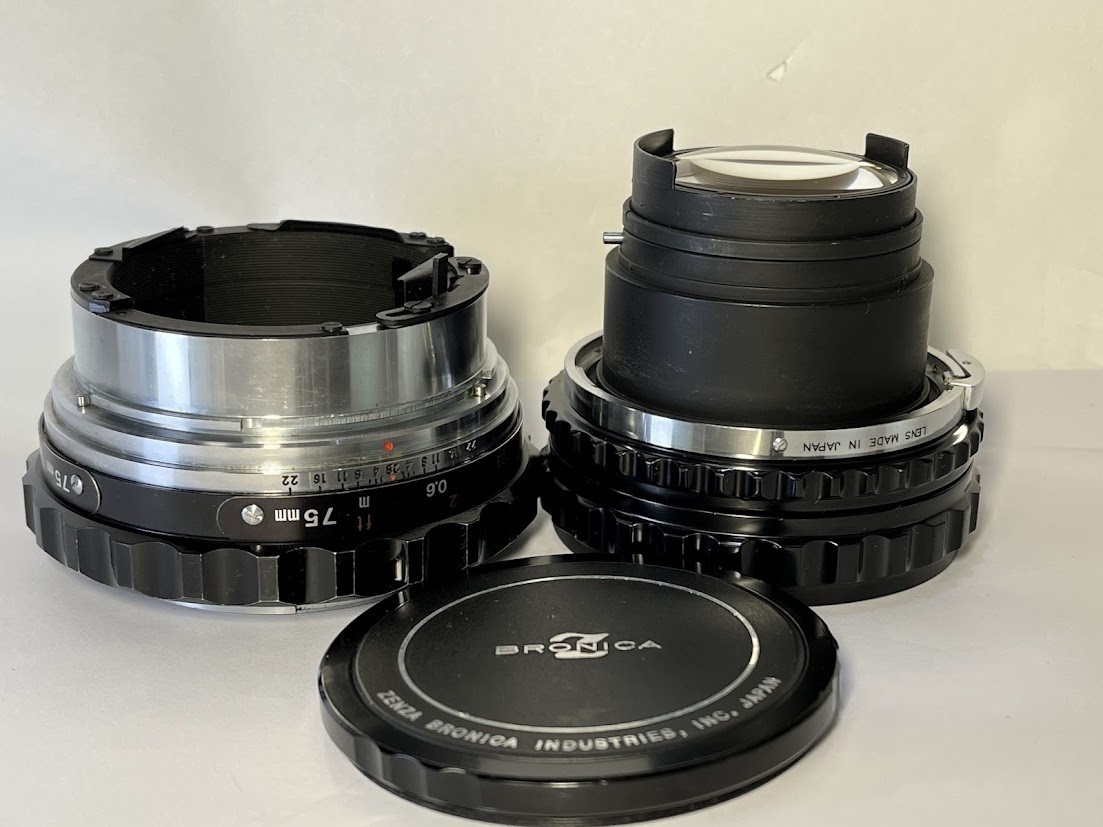 BRONICA ZENZA ゼンザブロニカ III AE 50mm ☆美品☆ ゼンザ ブロニカ