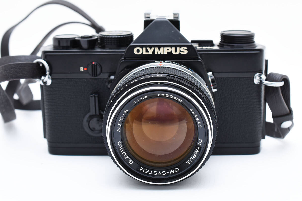 1円〜 Olympus オリンパス OM-1 50mm 1:1.4 フィルムカメラ セット 動作未確認_1