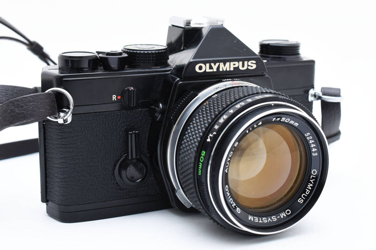 1円〜 Olympus オリンパス OM-1 50mm 1:1.4 フィルムカメラ セット 動作未確認_2