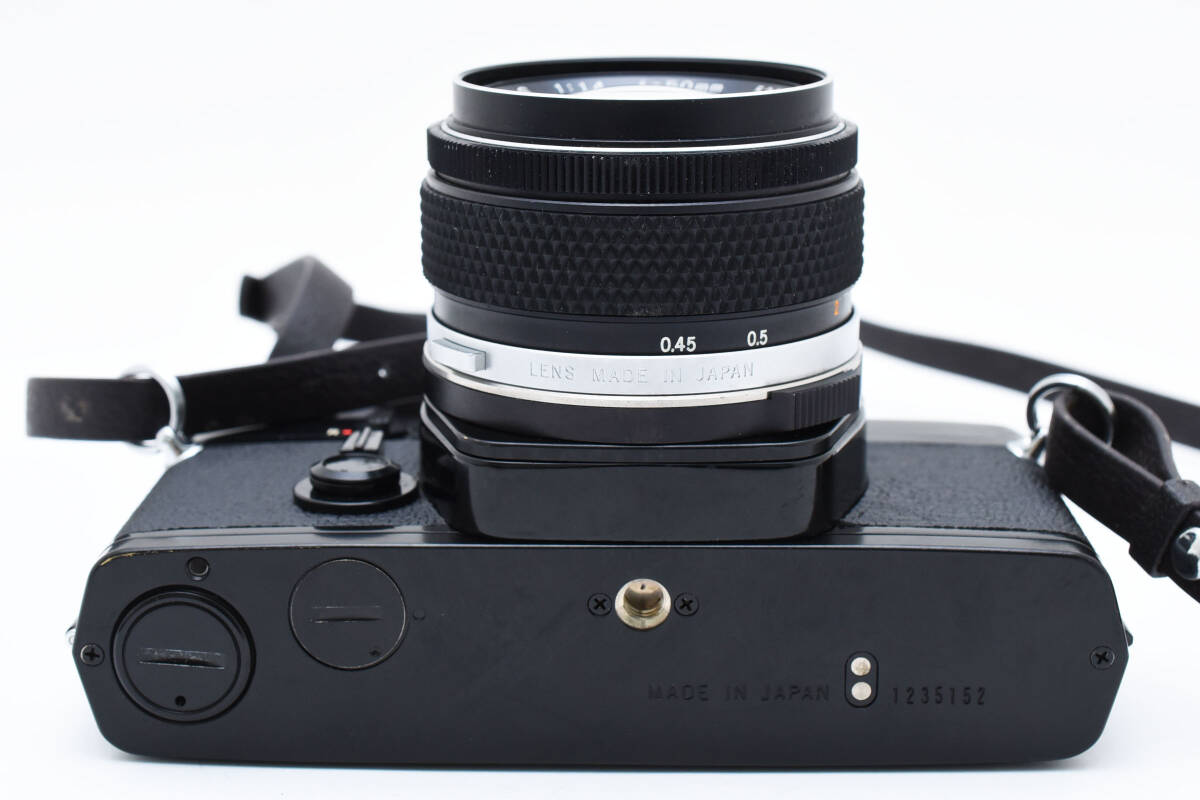 1円〜 Olympus オリンパス OM-1 50mm 1:1.4 フィルムカメラ セット 動作未確認_6