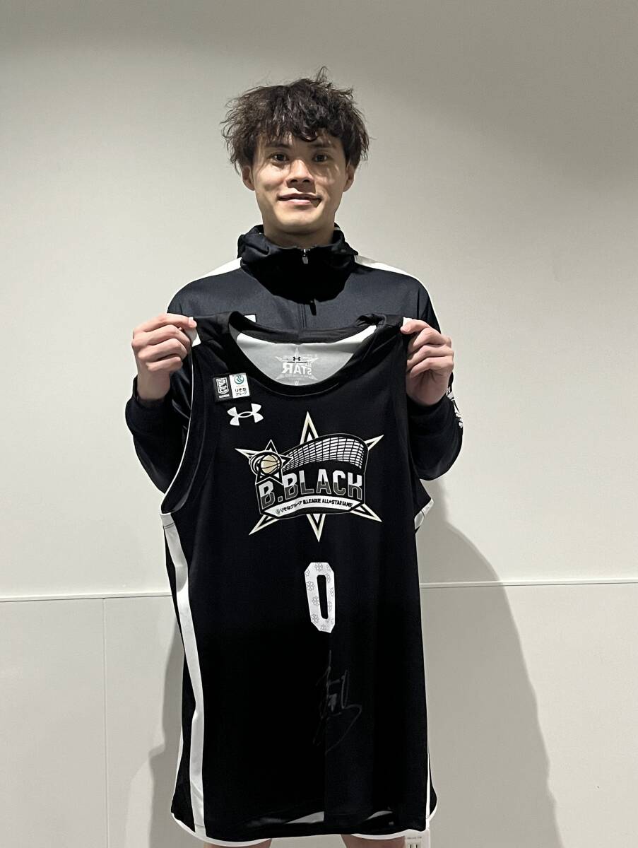 B.BLACK】#0 藤井 祐眞選手 (群馬クレインサンダーズ) 直筆サイン