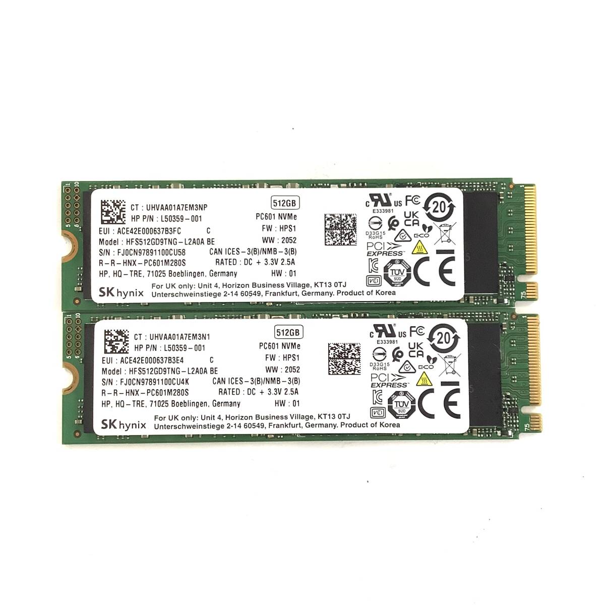 Crucial クルーシャル MX500 500GB+1000GB(1TB) 2個セット 正常判定