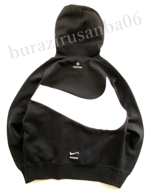 NIKE ビックスウッシュロゴ テックフリース ロゴパーカー セットアップ L◇未使用 定価26,400円 NIKE ナイキ テックフリース ビッグスウッシュ