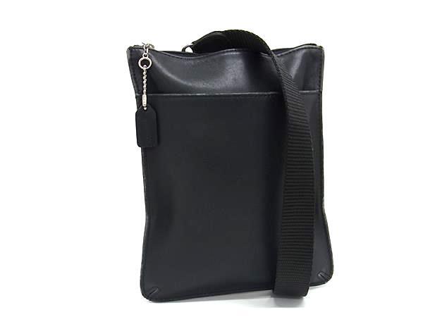 COACH コーチ ビジネスバッグ 2way レザー ミニシグネチャー ブラック 