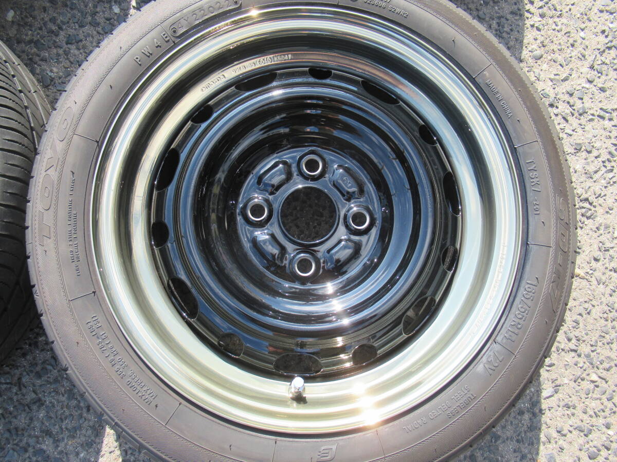 中古タイヤ☆165/55-14 165/55R14 トーヨー SD-7 2022年製 デミオ純正