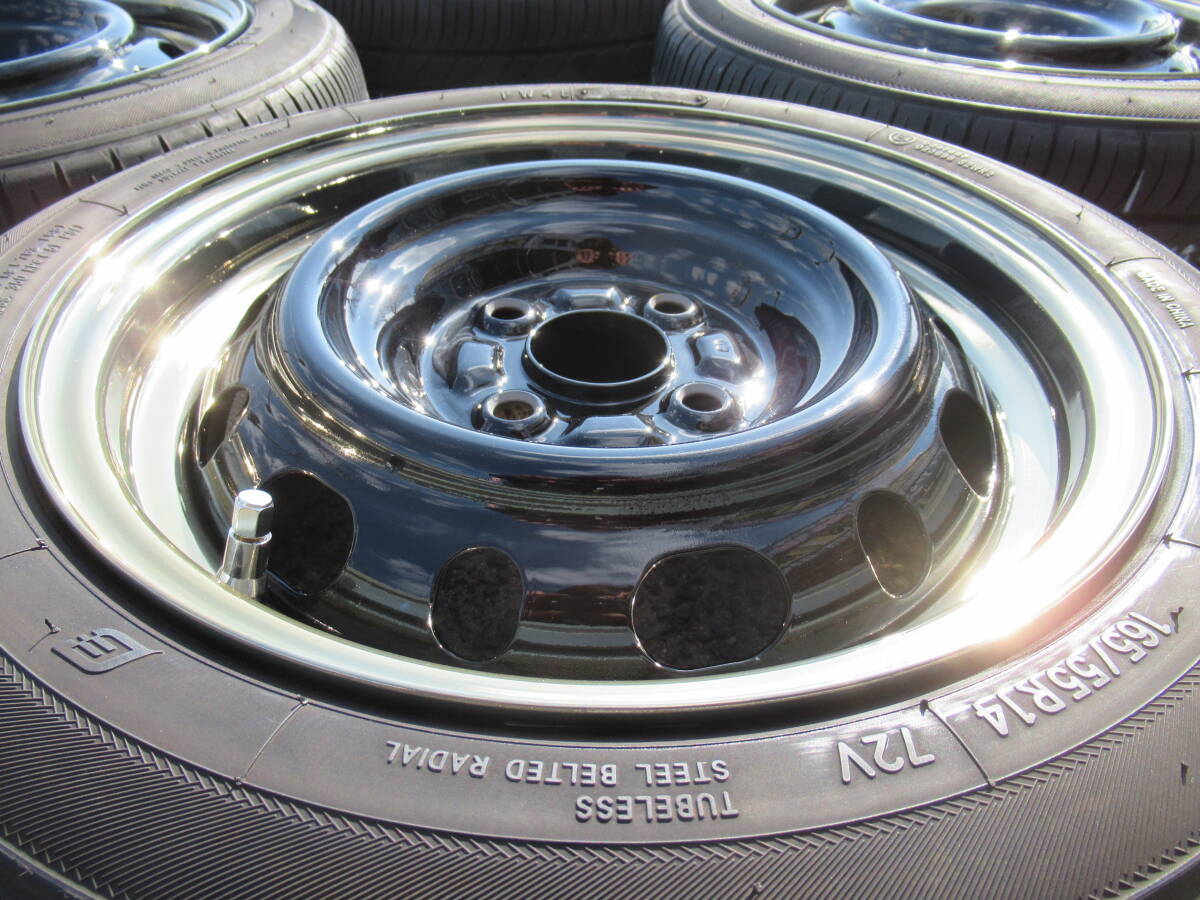中古タイヤ☆165/55-14 165/55R14 トーヨー SD-7 2022年製 デミオ純正