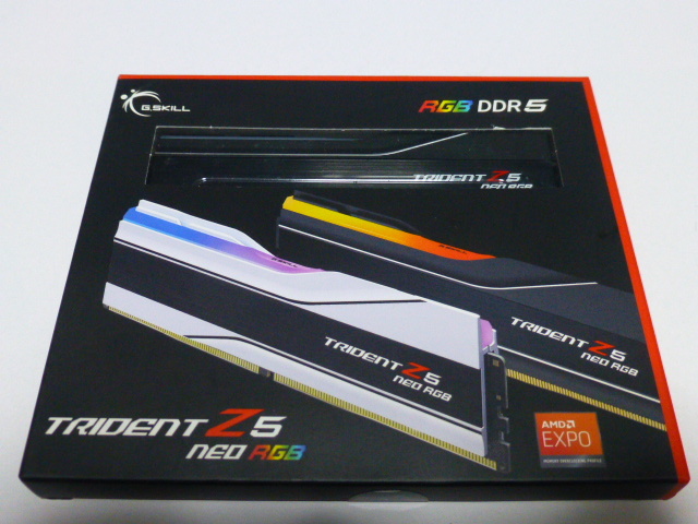 メモリ デスクトップパソコン用 G.SKILL TRIDENT Z5 RGB DDR5-6000 PC5