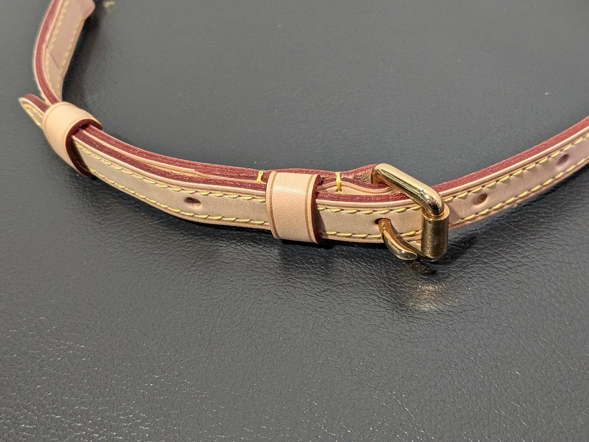ヌメ革 ショルダー ルイヴィトン ショルダーストラップ ストラップ 